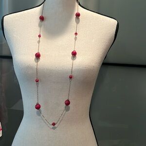 Juicy couture beaded necklace
